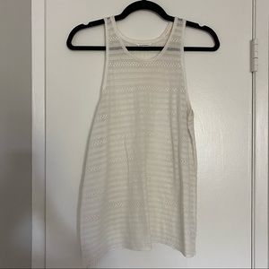 CLUB MONACO White Tank Top - Small
